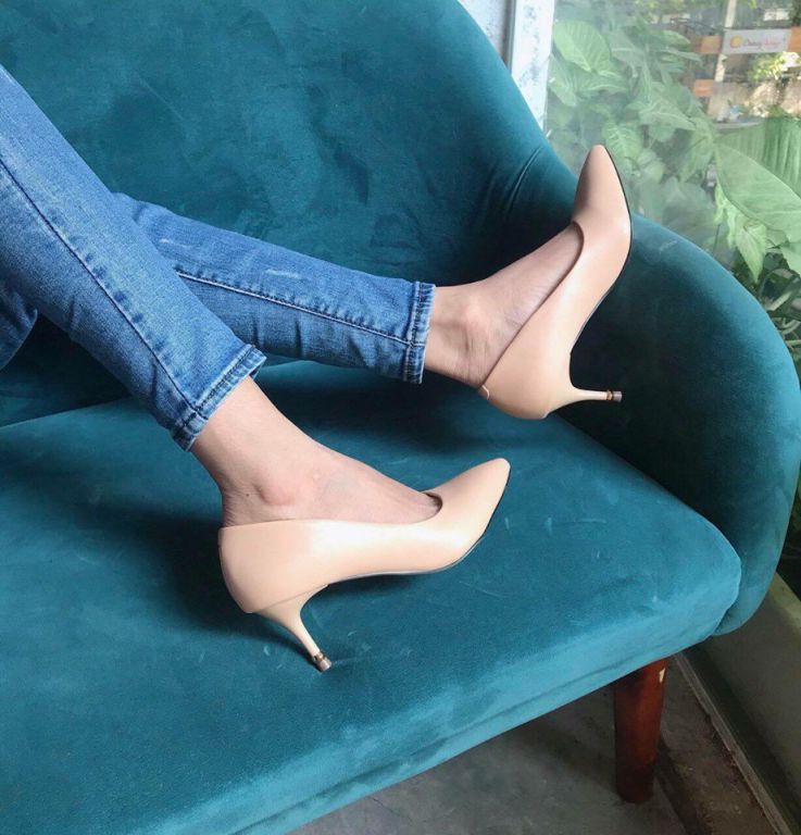 Giày gót sắt 5cm